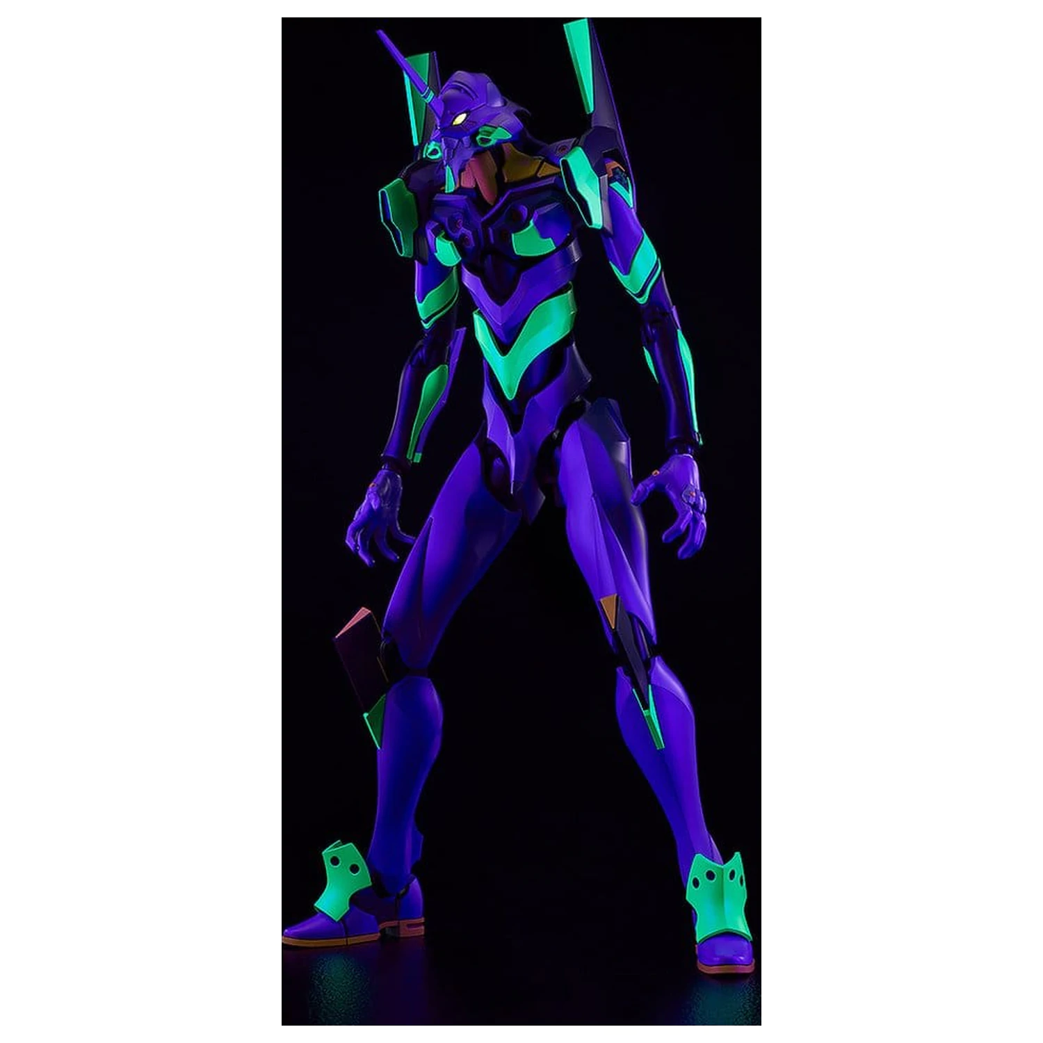 Rebuild of Evangelion Moderoid Kunststoffmodellbausatz DX-SCALE Evangelion Test Type-01 Luminous Set Edition 26 cm Produktfoto