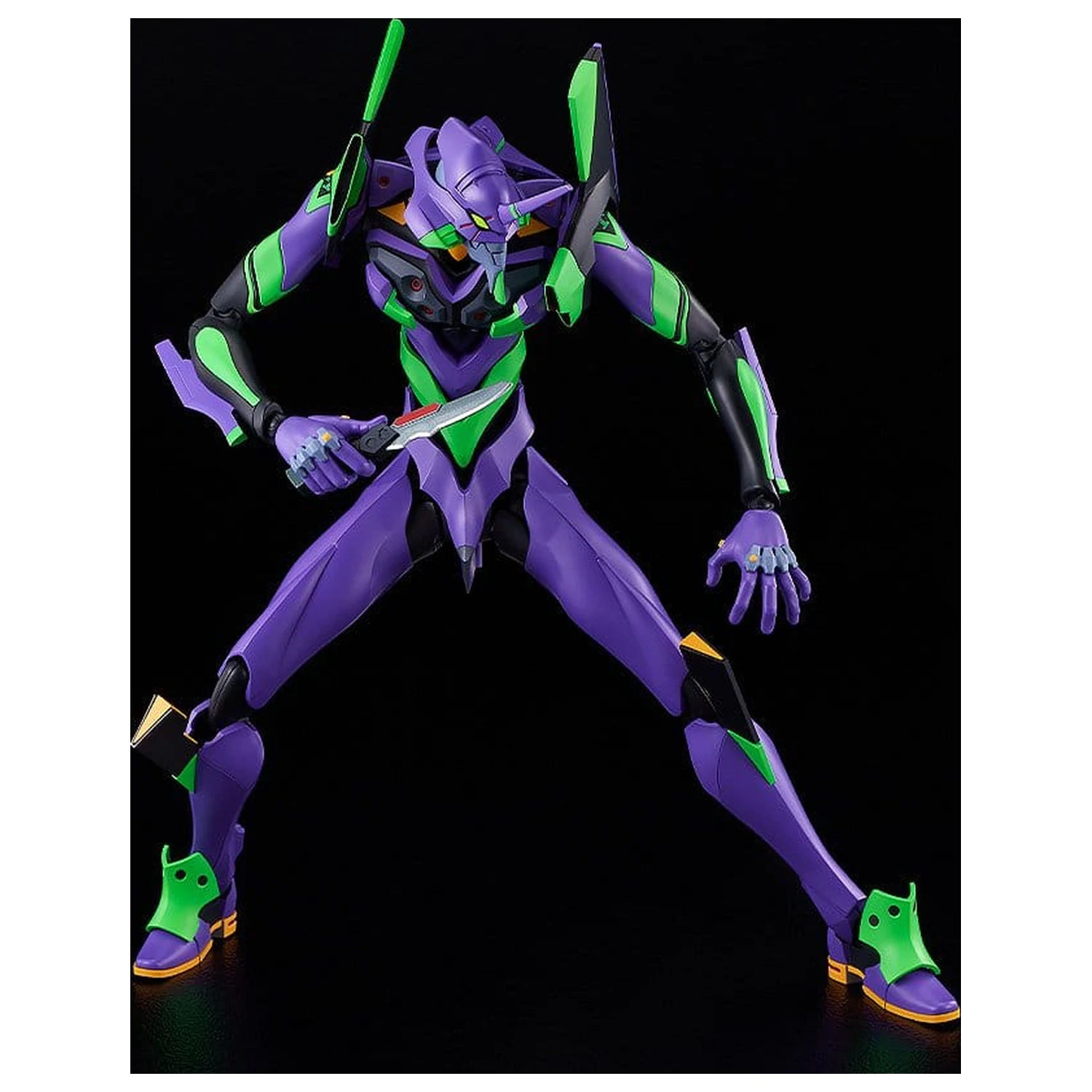 Rebuild of Evangelion Moderoid Kunststoffmodellbausatz DX-SCALE Evangelion Test Type-01 Luminous Set Edition 26 cm Produktfoto