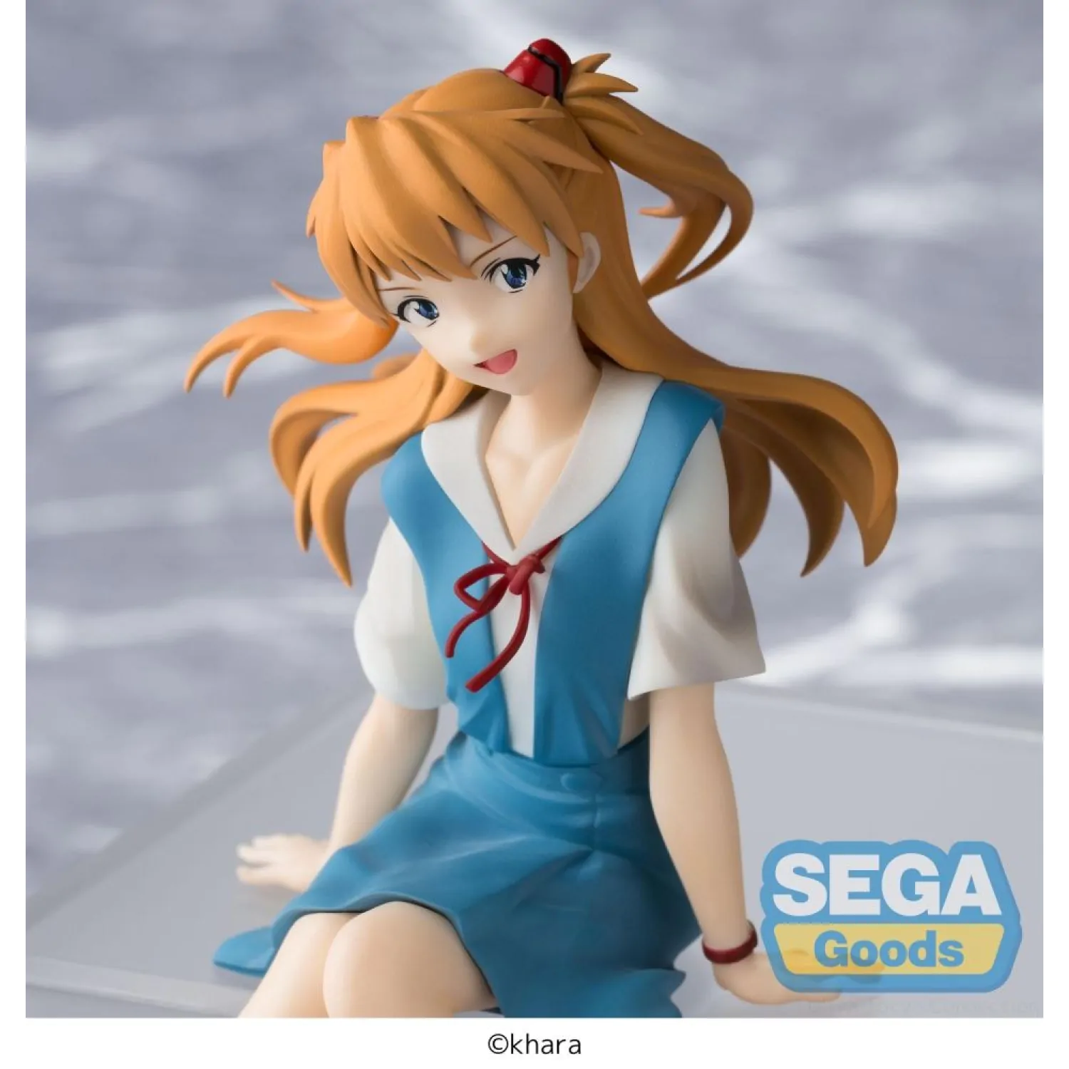 Rebuild of Evangelion PM Hockende PVC Statue Asuka Shikinami Langley New Theatrical Edition 14 cm Produktfoto