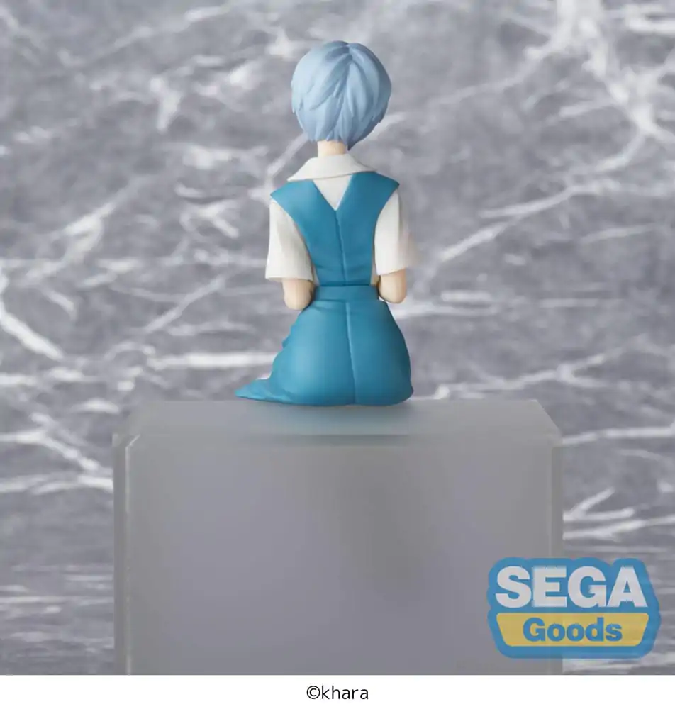 Rebuild of Evangelion PM sitzende PVC-Statue Rei Ayanami Evangelion New Theatrical Edition 14 cm Produktfoto