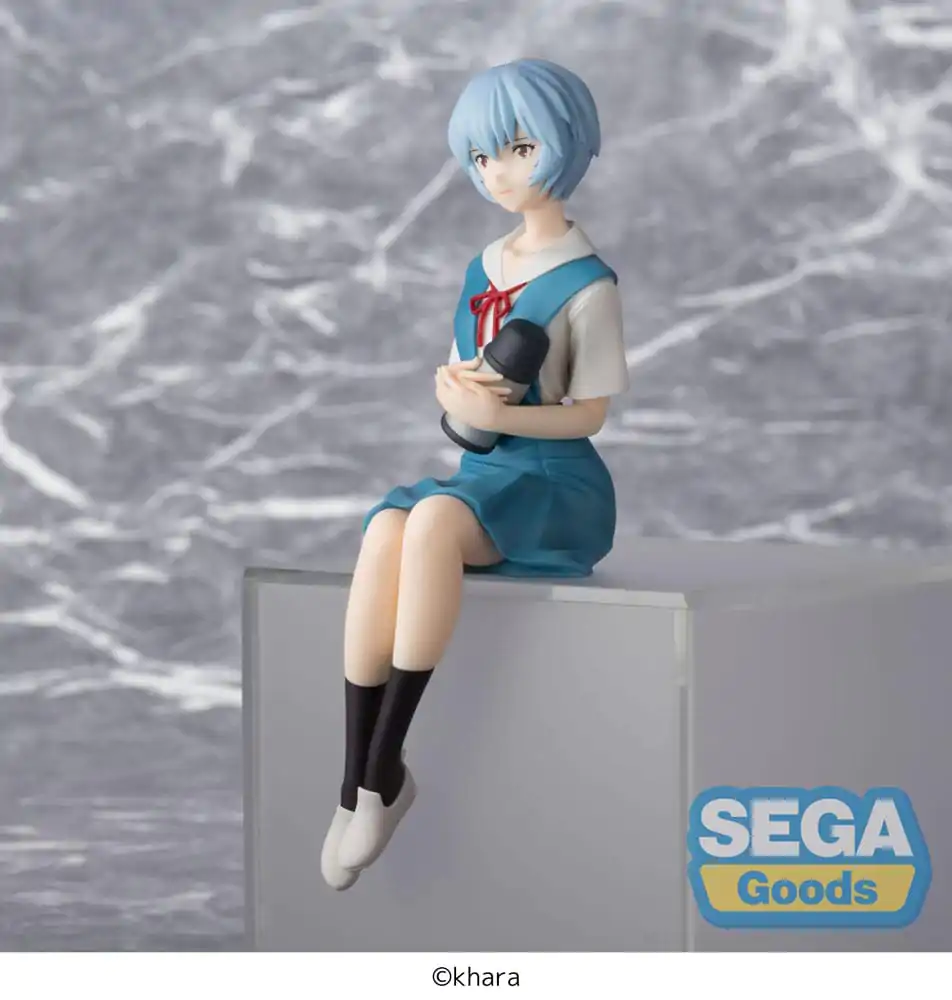 Rebuild of Evangelion PM sitzende PVC-Statue Rei Ayanami Evangelion New Theatrical Edition 14 cm Produktfoto