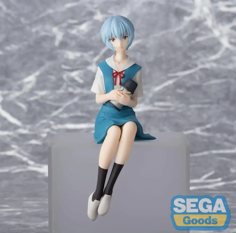 Rebuild of Evangelion PM sitzende PVC-Statue Rei Ayanami Evangelion New Theatrical Edition 14 cm Produktfoto