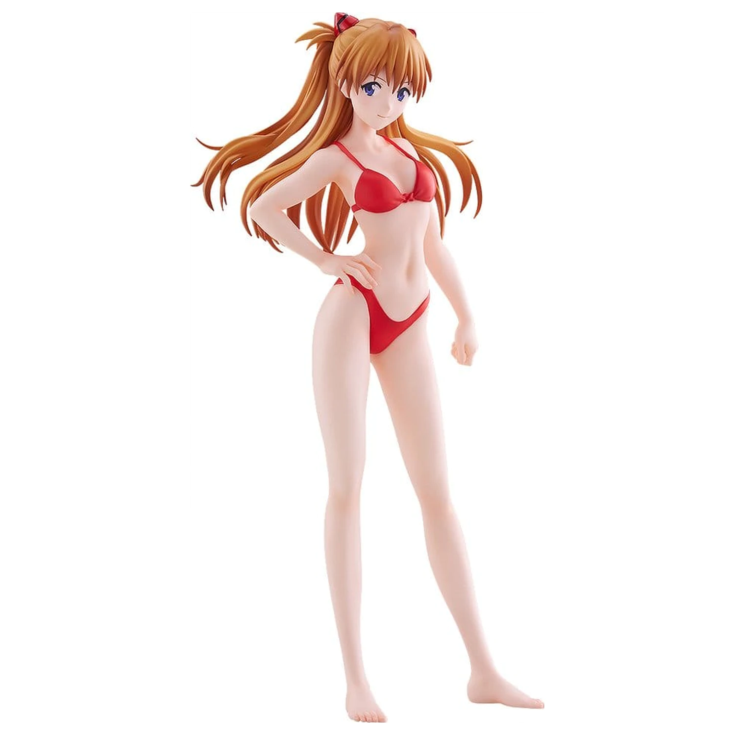 Rebuild of Evangelion Pop Up Parade Figur Beach Queens Asuka Shikinami Langley (Bikini Style) L Größe 23 cm Produktfoto