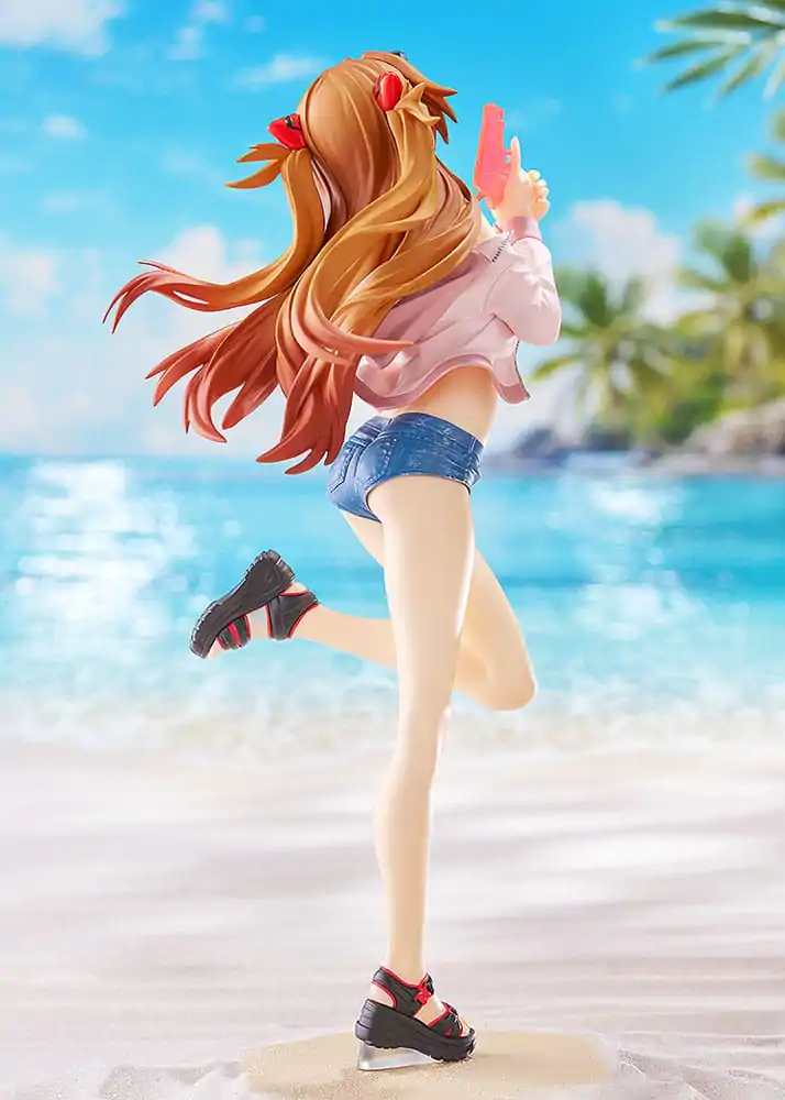 Rebuild of Evangelion Pop Up Parade L PVC-Statue Beach Queens: Asuka Shikinami Langley 22 cm Produktfoto