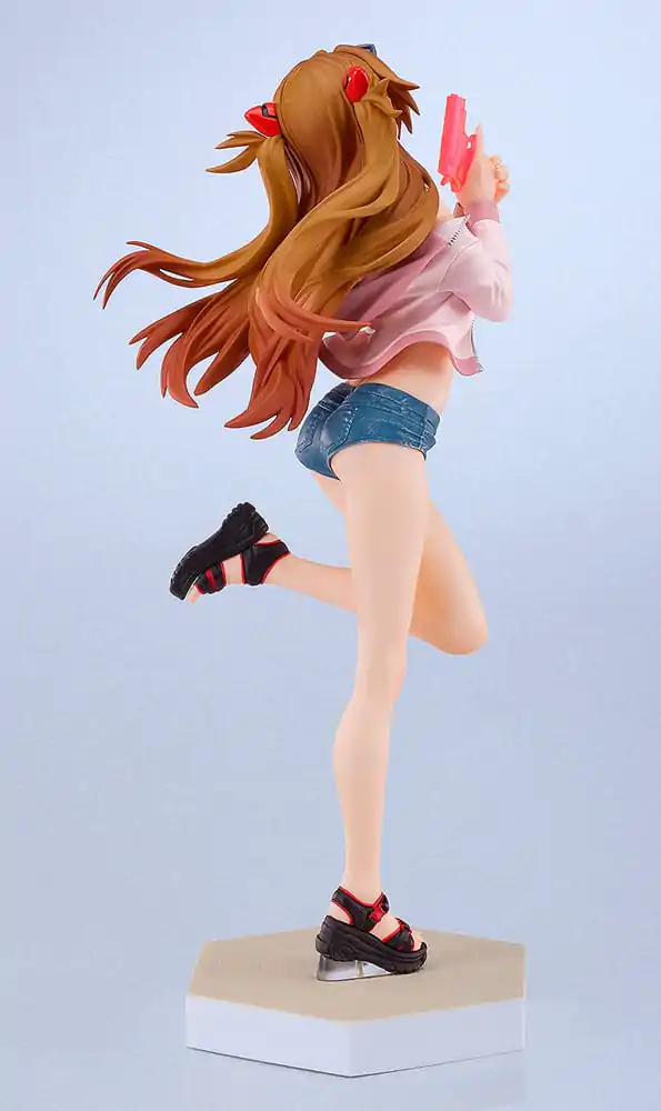 Rebuild of Evangelion Pop Up Parade L PVC-Statue Beach Queens: Asuka Shikinami Langley 22 cm Produktfoto