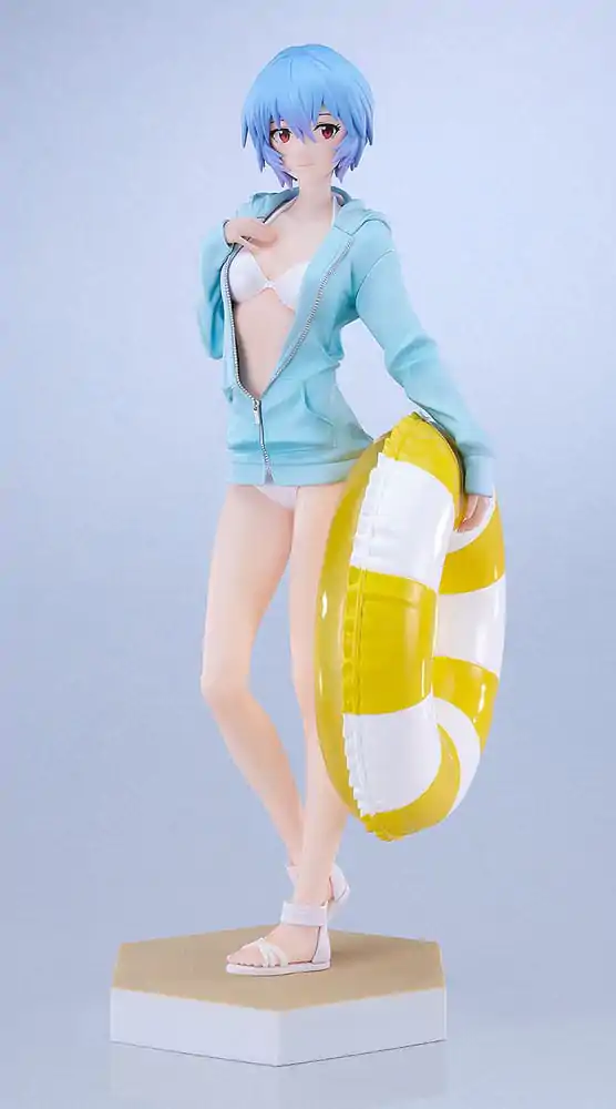 Rebuild of Evangelion Pop Up Parade L PVC-Statue Beach Queens: Rei Ayanami 22 cm Produktfoto