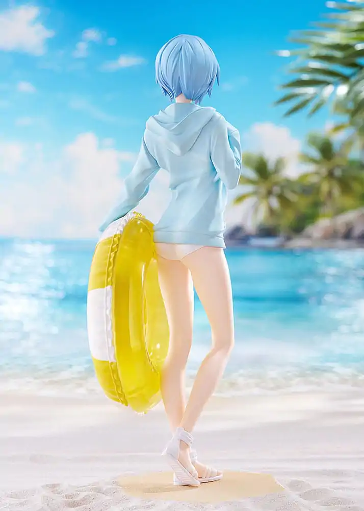 Rebuild of Evangelion Pop Up Parade L PVC-Statue Beach Queens: Rei Ayanami 22 cm Produktfoto