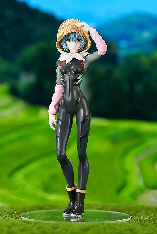 Rebuild of Evangelion Pop Up Parade PVC Statue Rei Ayanami Tentative Name Farming Ver. 17 cm Produktfoto