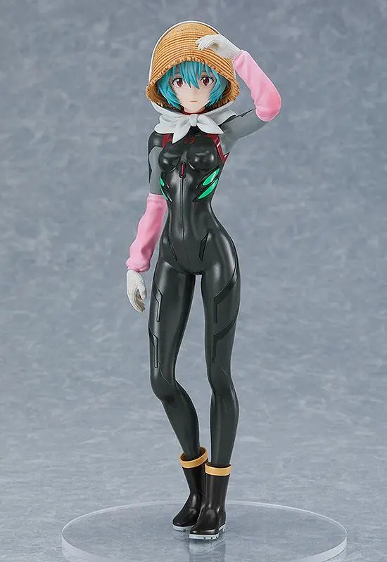 Rebuild of Evangelion Pop Up Parade PVC Statue Rei Ayanami Tentative Name Farming Ver. 17 cm Produktfoto