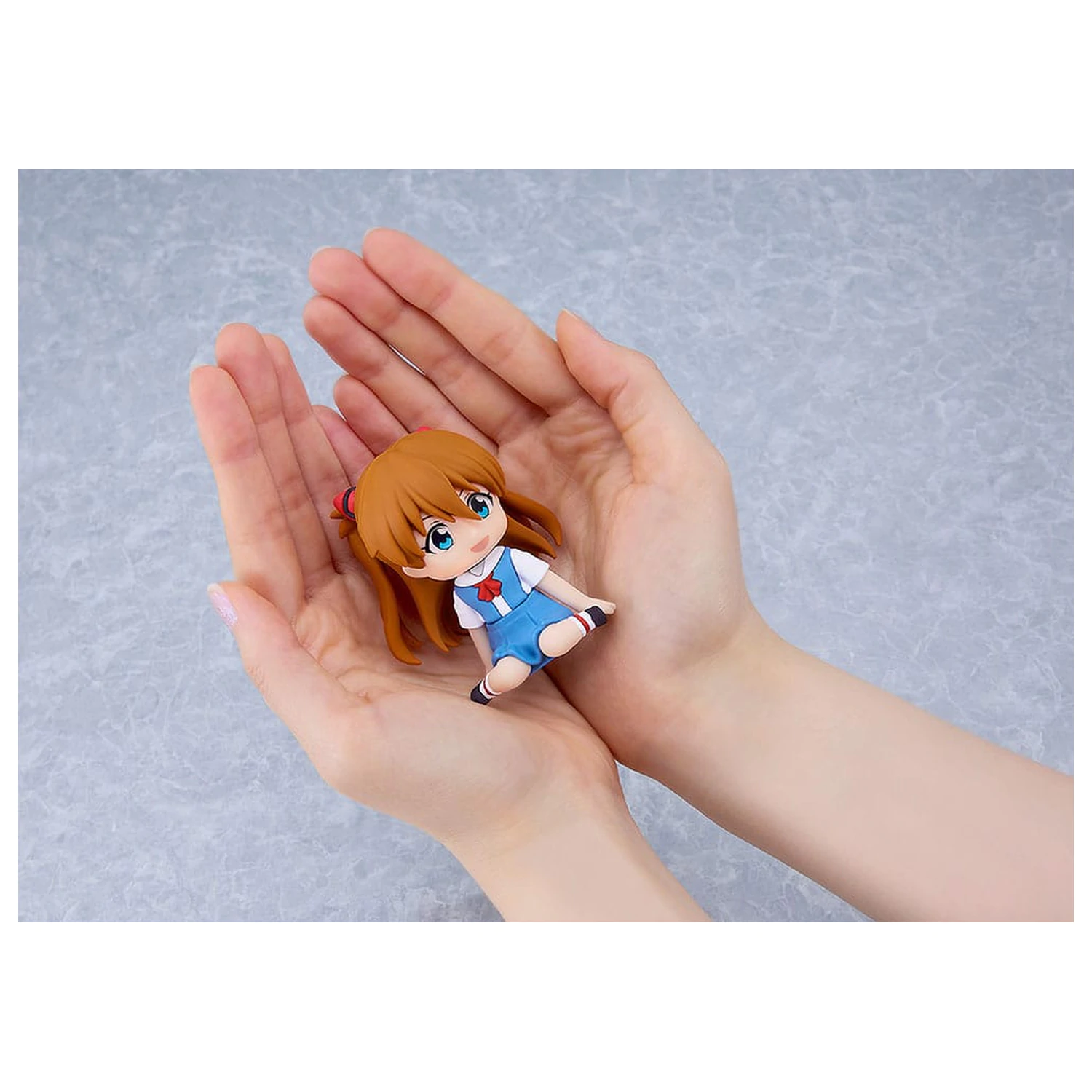 Rebuild of Evangelion Gummi Maskottchen Nendroid Plus Mini Figur Asuka Shikinami Langley 8 cm Produktfoto