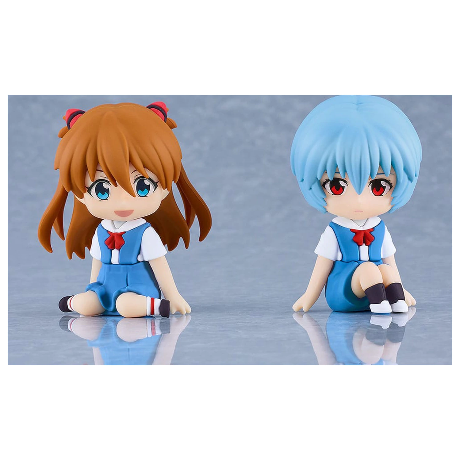 Rebuild of Evangelion Gummi Maskottchen Nendroid Plus Mini Figur Rei Ayanami 8 cm Produktfoto