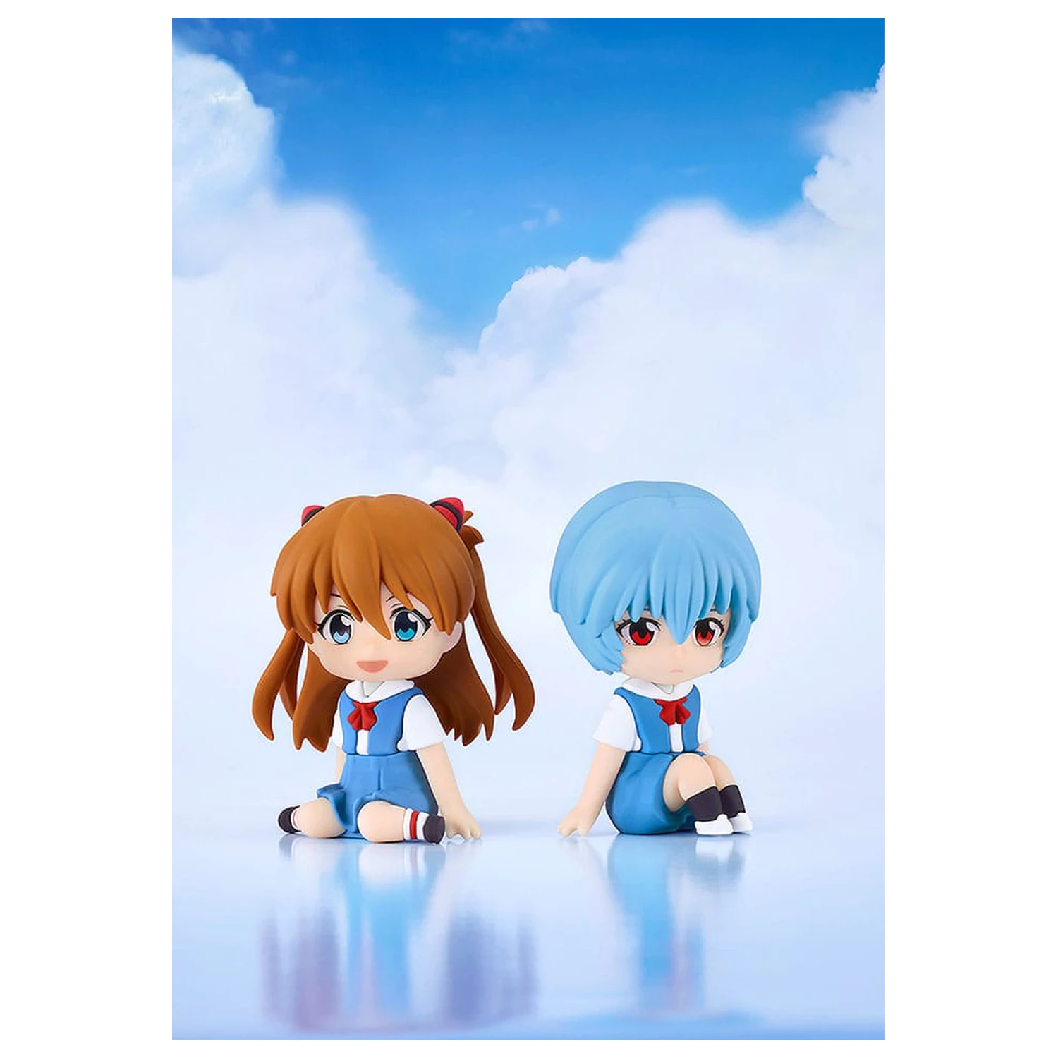 Rebuild of Evangelion Gummi Maskottchen Nendroid Plus Mini Figur Rei Ayanami 8 cm Produktfoto