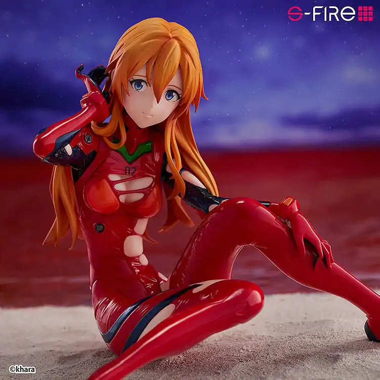 Rebuild of Evangelion S-Fire PVC Statue 1/7 Asuka Langley 12 cm Produktfoto