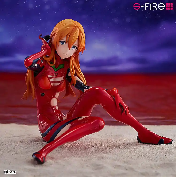 Rebuild of Evangelion S-Fire PVC Statue 1/7 Asuka Langley 12 cm Produktfoto