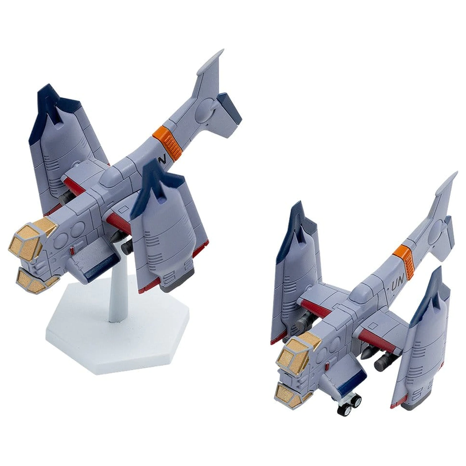 Rebuild of Evangelion SYUTO Tiny Scale Kunststoff Modell Kit UNAF Close Air Support VTOL Flugzeug YAGR-3B 5 cm Produktfoto