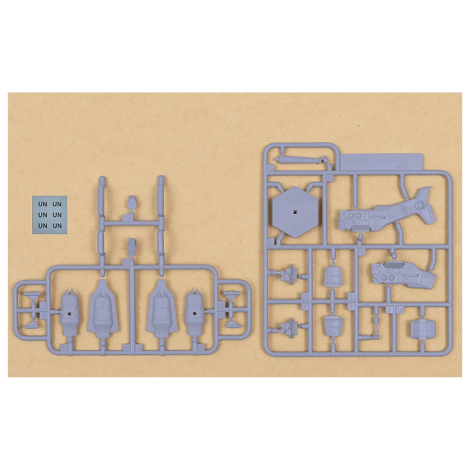 Rebuild of Evangelion SYUTO Tiny Scale Kunststoff Modell Kit UNAF Close Air Support VTOL Flugzeug YAGR-3B 5 cm Produktfoto