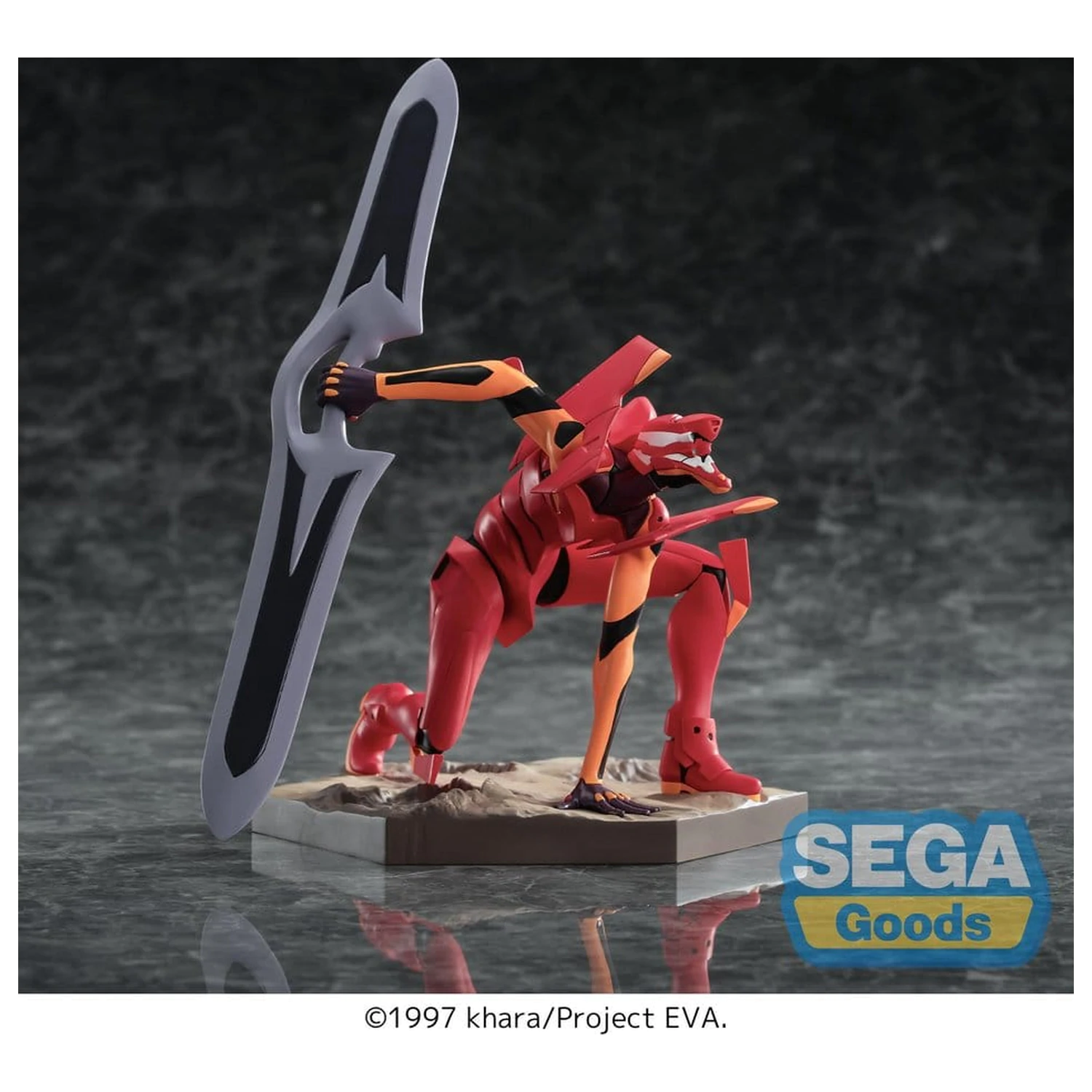 Rebuild of Evangelion XrossLink PVC Figur The End of Evangelion Production Model 16 cm Produktfoto