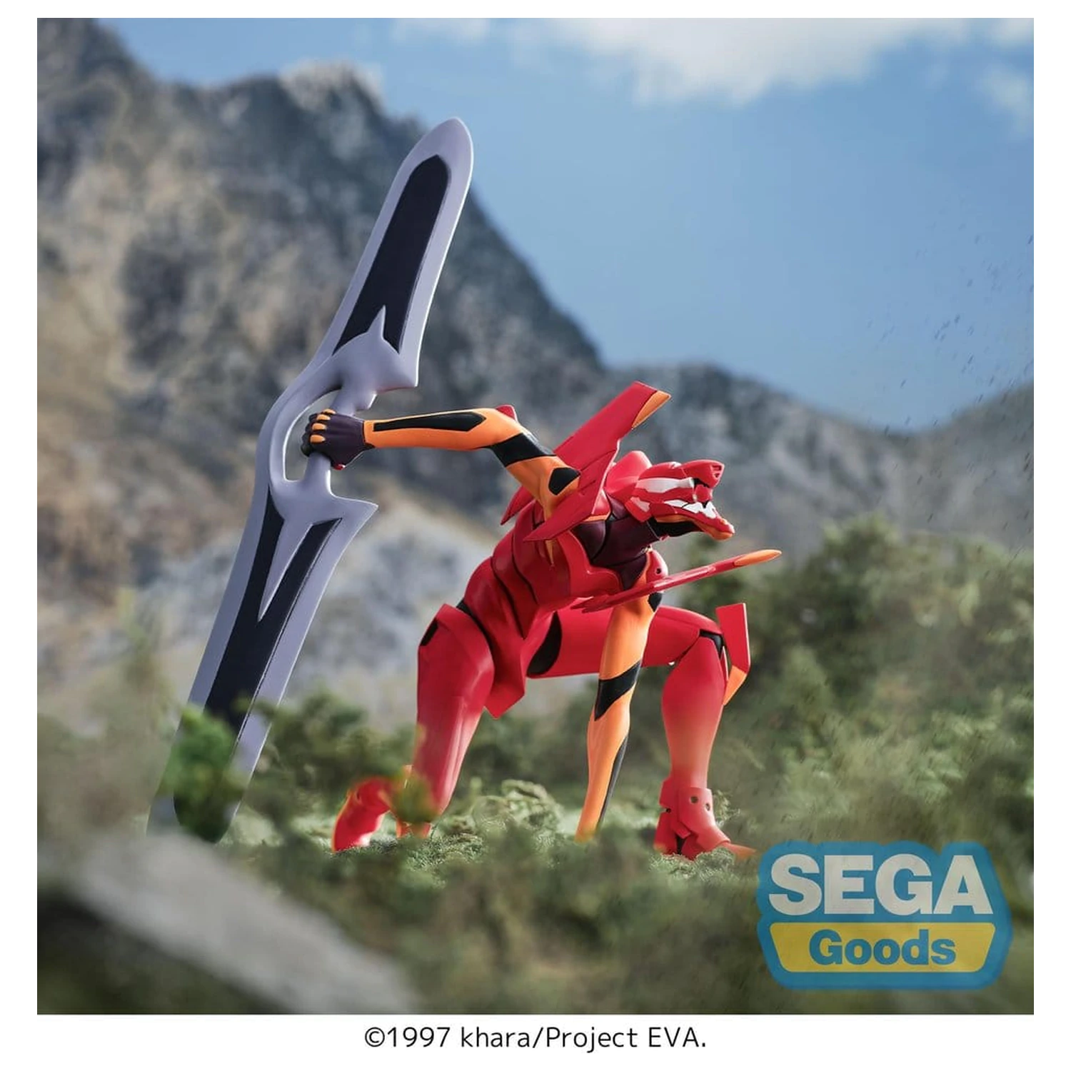 Rebuild of Evangelion XrossLink PVC Figur The End of Evangelion Production Model 16 cm Produktfoto