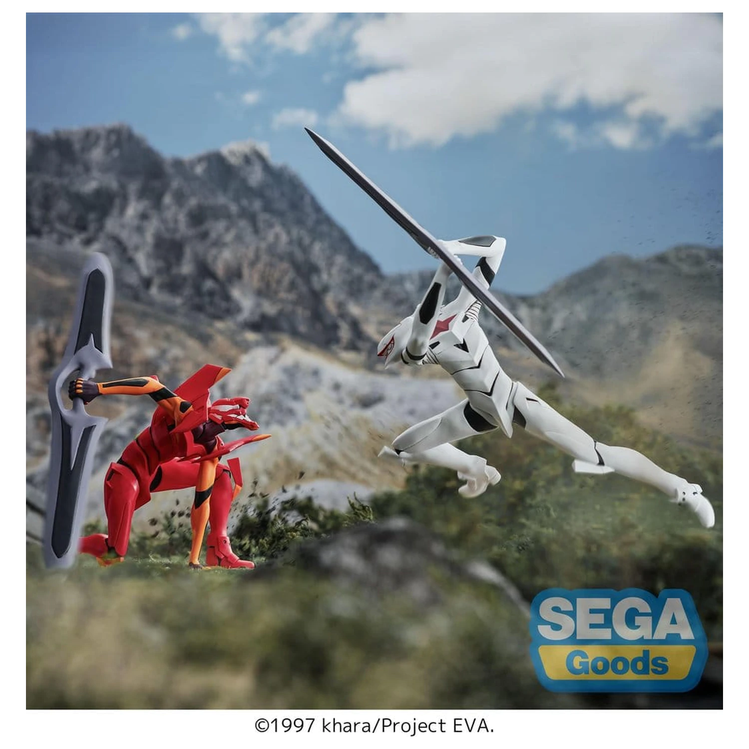 Rebuild of Evangelion XrossLink PVC Figur The End of Evangelion Production Model 16 cm Produktfoto