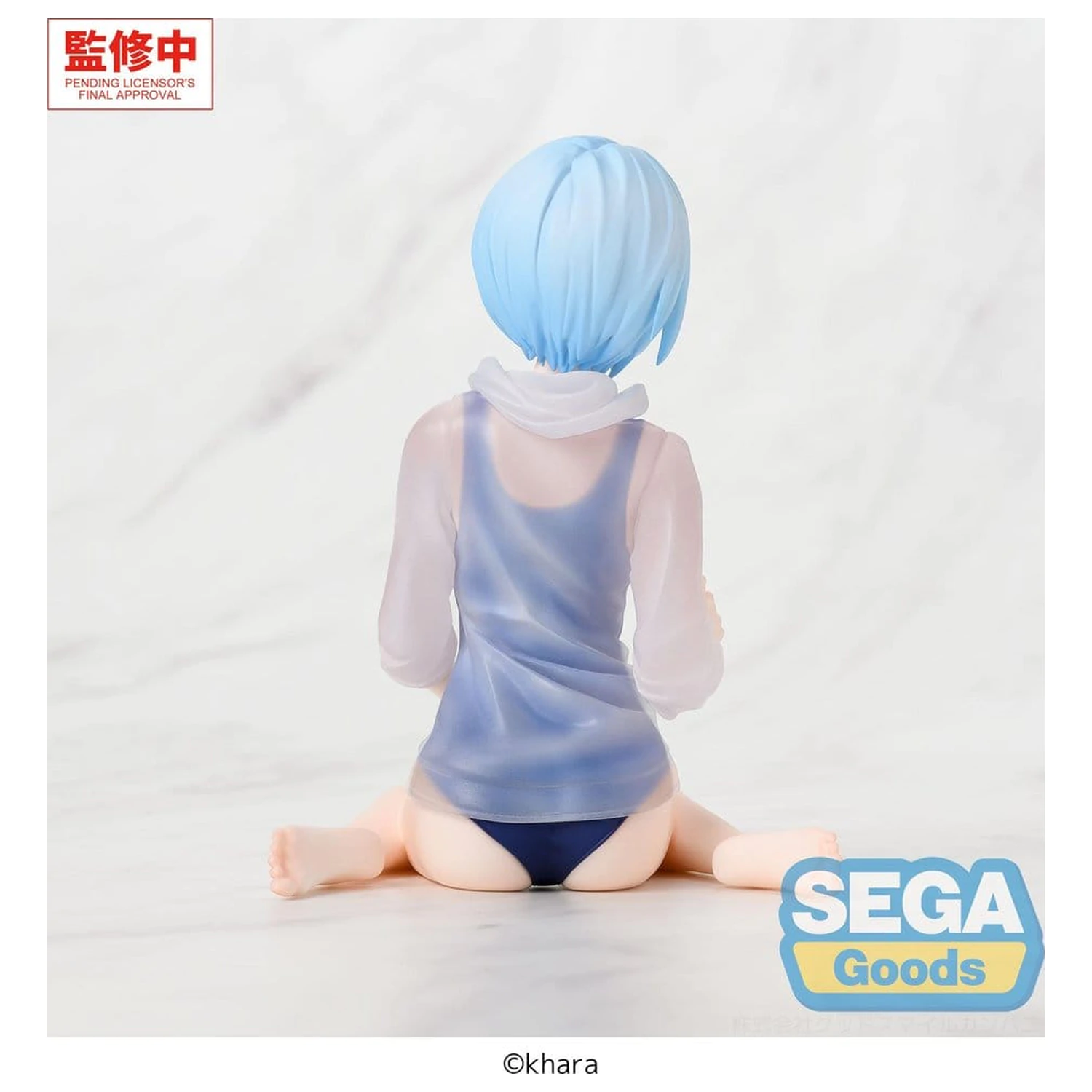 Rebuild of Evangelion Yumemirize PVC Figur Rei Ayanami School Swimsuit Ver. 13 cm Produktfoto