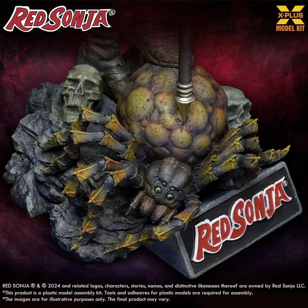 Red Sonja Plastic Model Kit 1/8 Red Sonja 27 cm Produktfoto