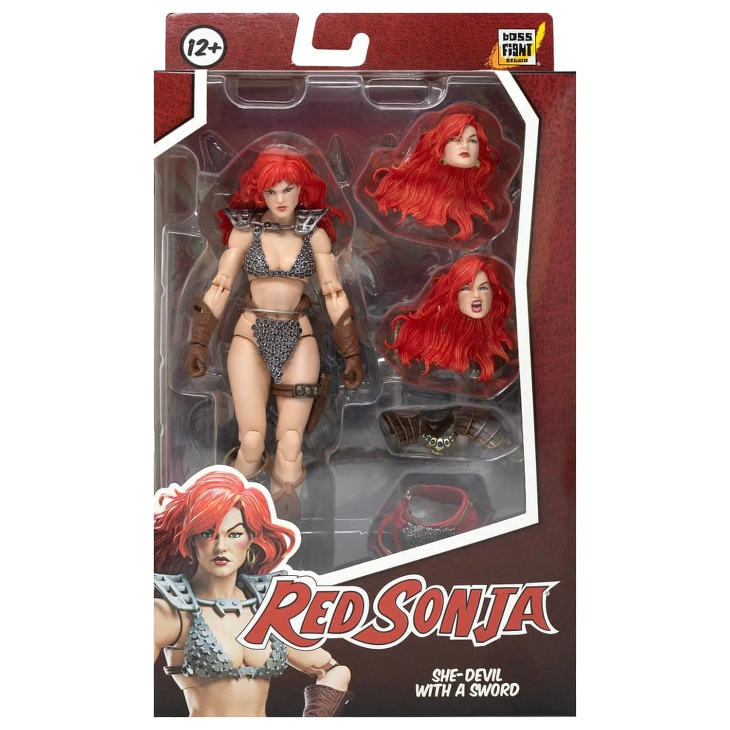 Red Sonja Epic H.A.C.K.S. Actionfigur 1/12 Scale Immortal Red Sonja Produktfoto