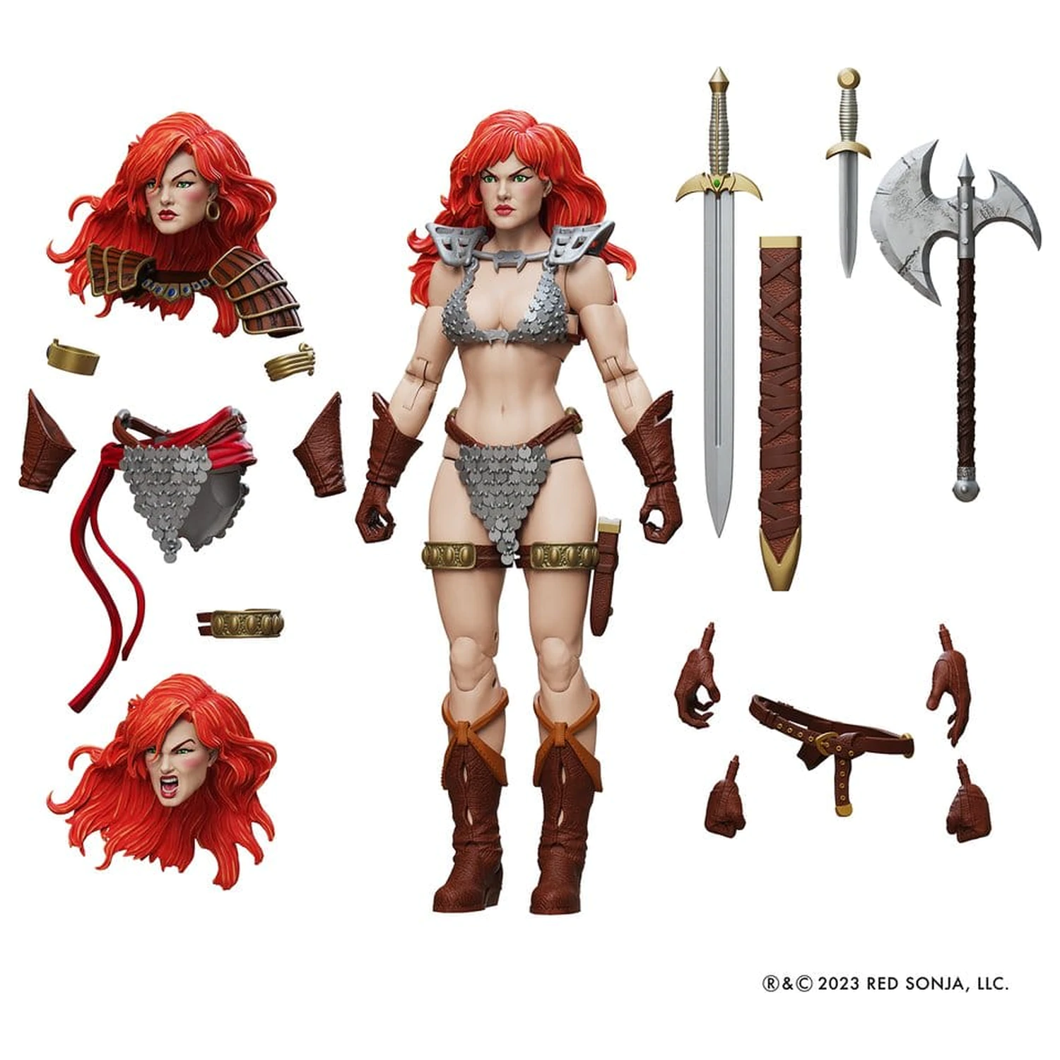 Red Sonja Epic H.A.C.K.S. Actionfigur 1/12 Scale Immortal Red Sonja Produktfoto