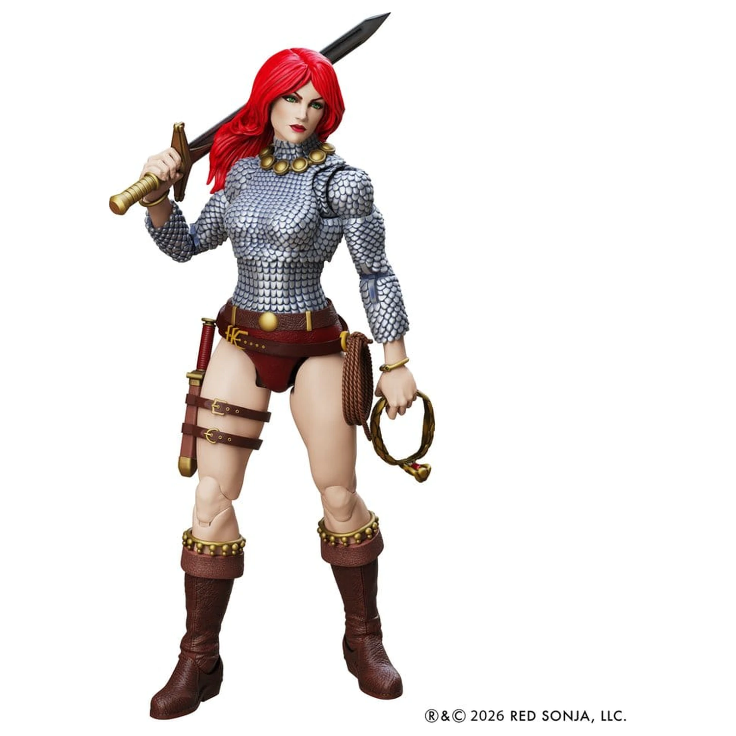 Red Sonja Epic H.A.C.K.S. Actionfigur 1/12 Scale Immortal Red Sonja Produktfoto