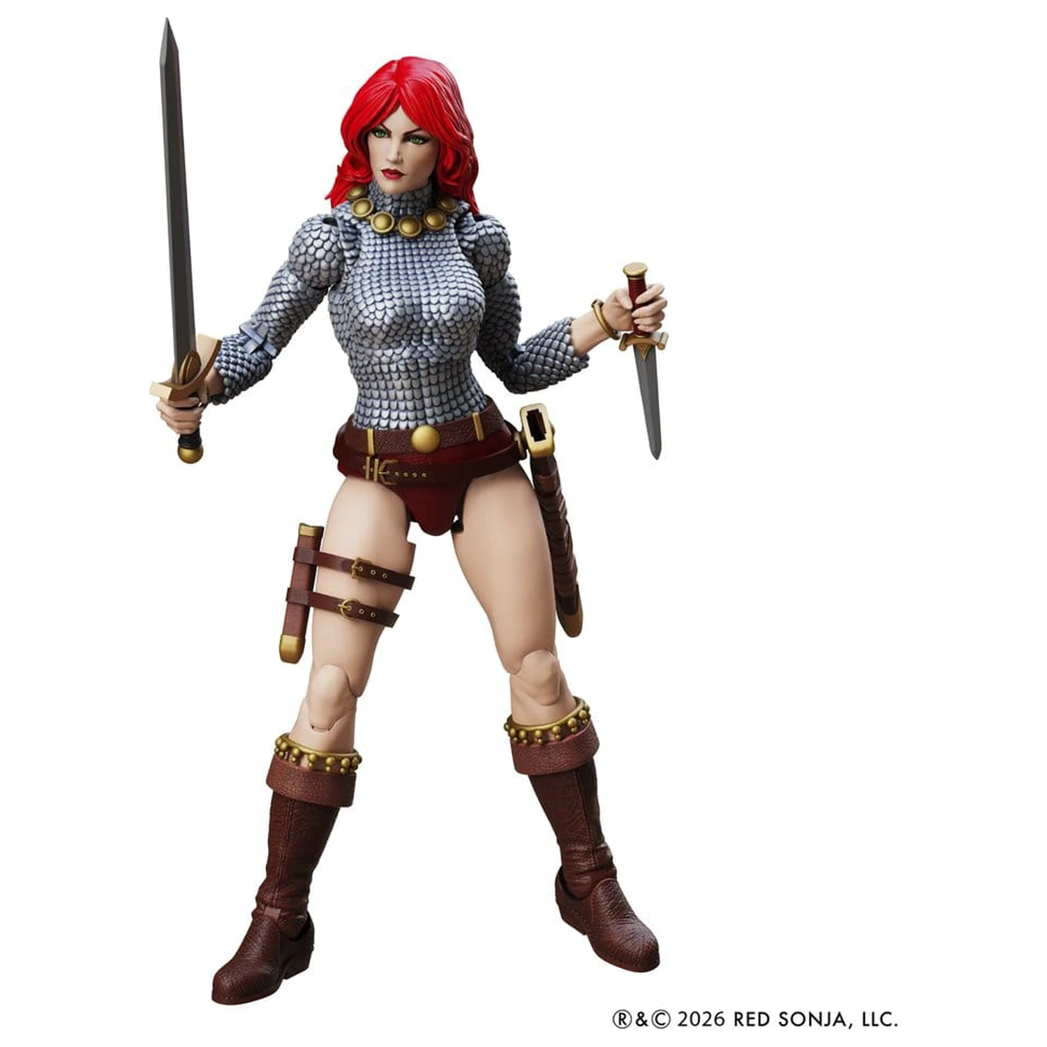 Red Sonja Epic H.A.C.K.S. Actionfigur 1/12 Scale Immortal Red Sonja Produktfoto