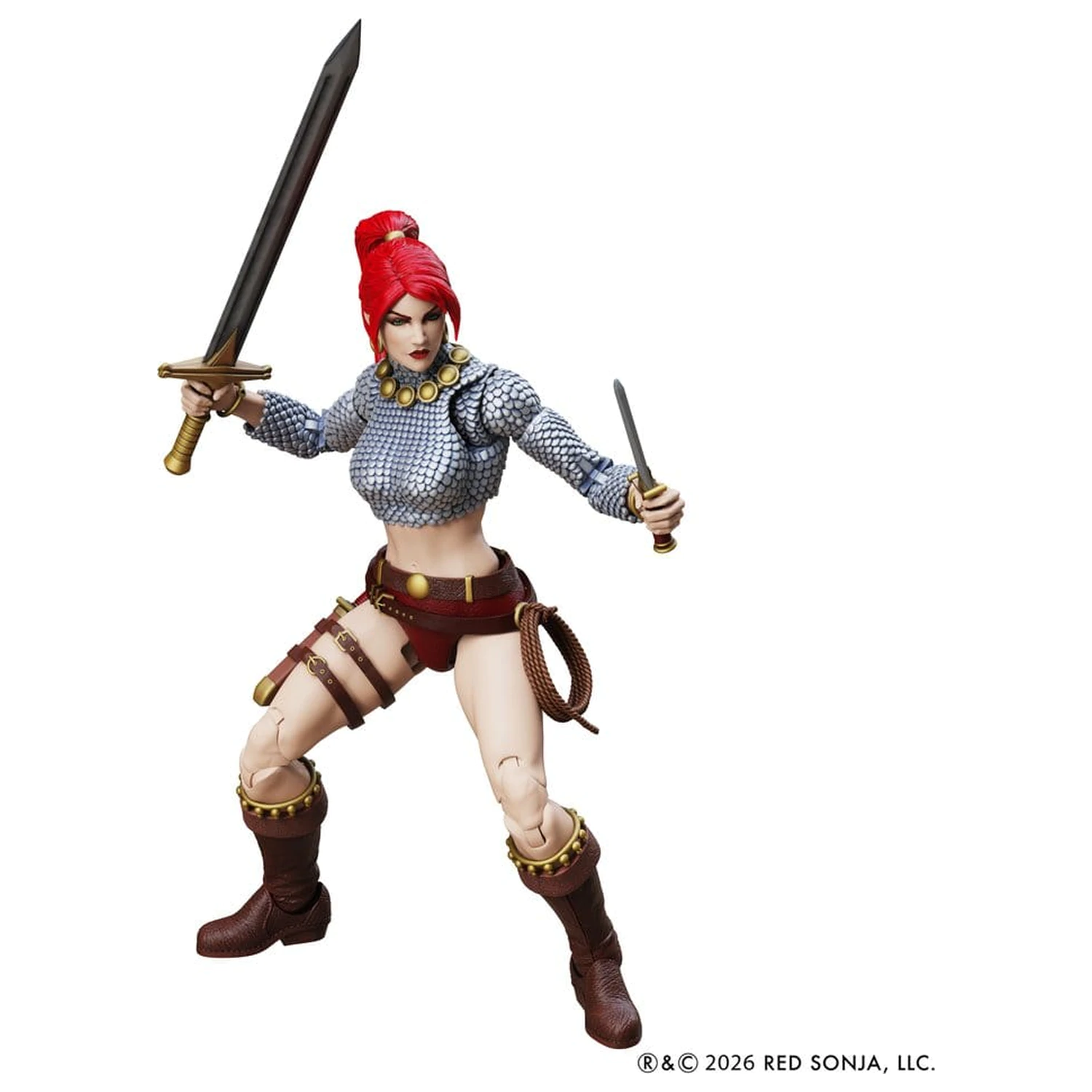 Red Sonja Epic H.A.C.K.S. Actionfigur 1/12 Scale Immortal Red Sonja Produktfoto
