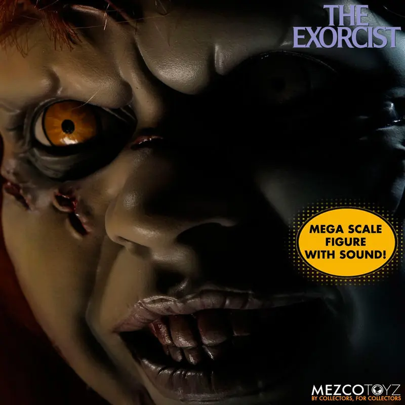 Regan Macneil Exorcist Figur 38cm wit sound Produktfoto