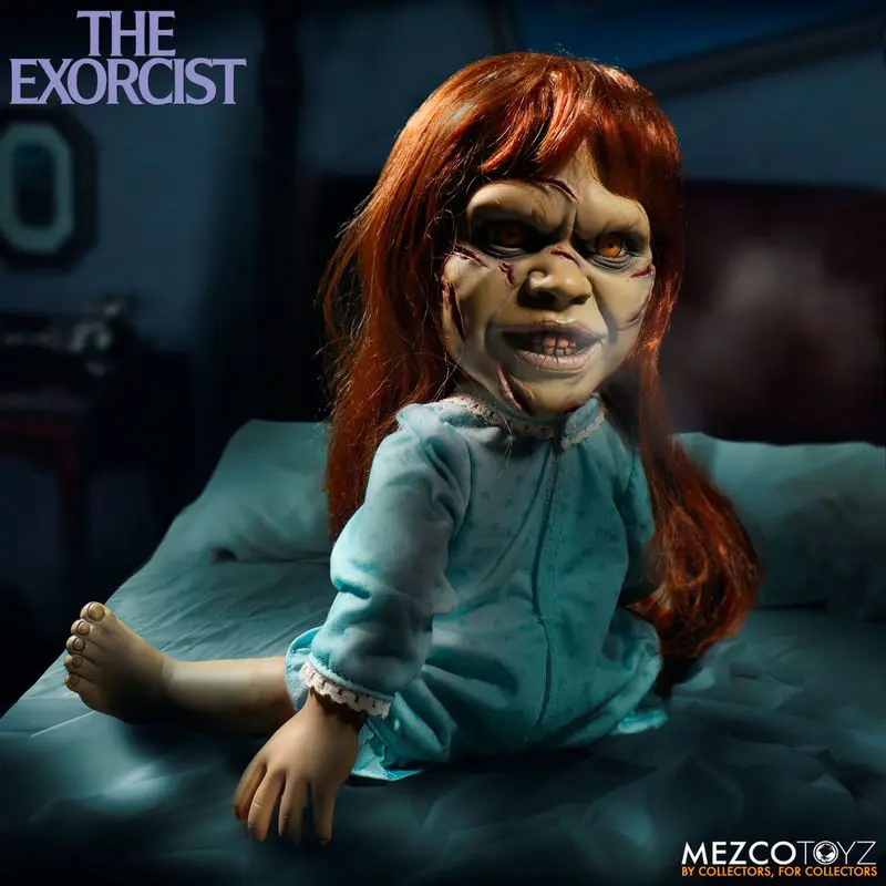 Regan Macneil Exorcist Figur 38cm wit sound Produktfoto