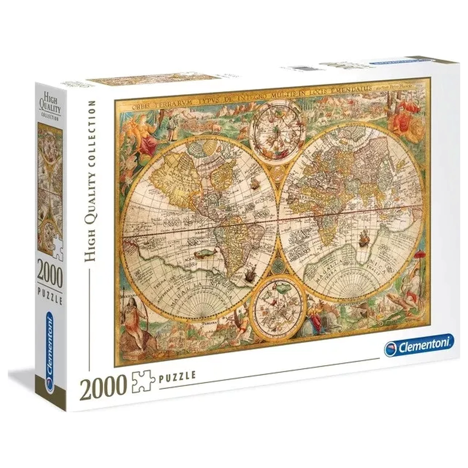 Old Map Ancient 2000-Teile-Puzzle Produktfoto