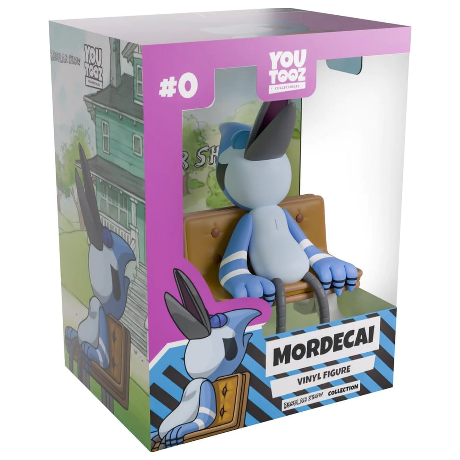 Regular Show Vinyl Figur Mordecai 10 cm Produktfoto