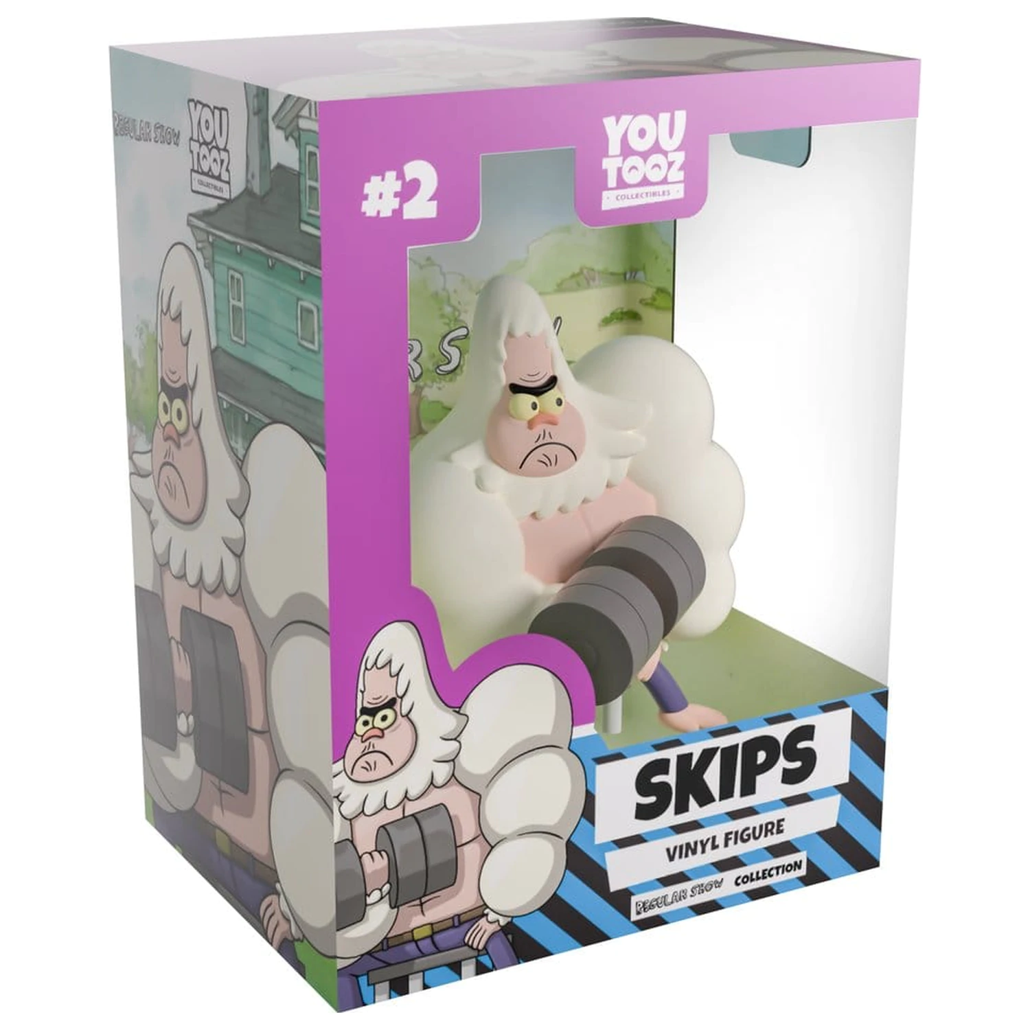 Regular Show Vinyl Figur Skips 10 cm Produktfoto