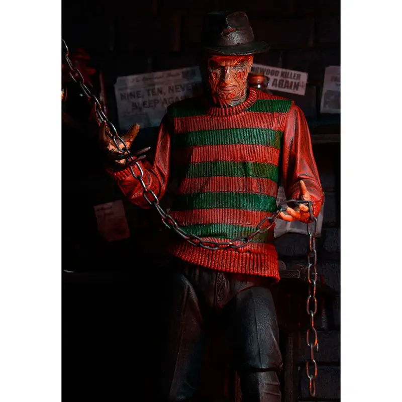 Nightmare on Elm Street Actionfigur 30. Jubiläum ultimative Freddy Krueger 18 cm Produktfoto