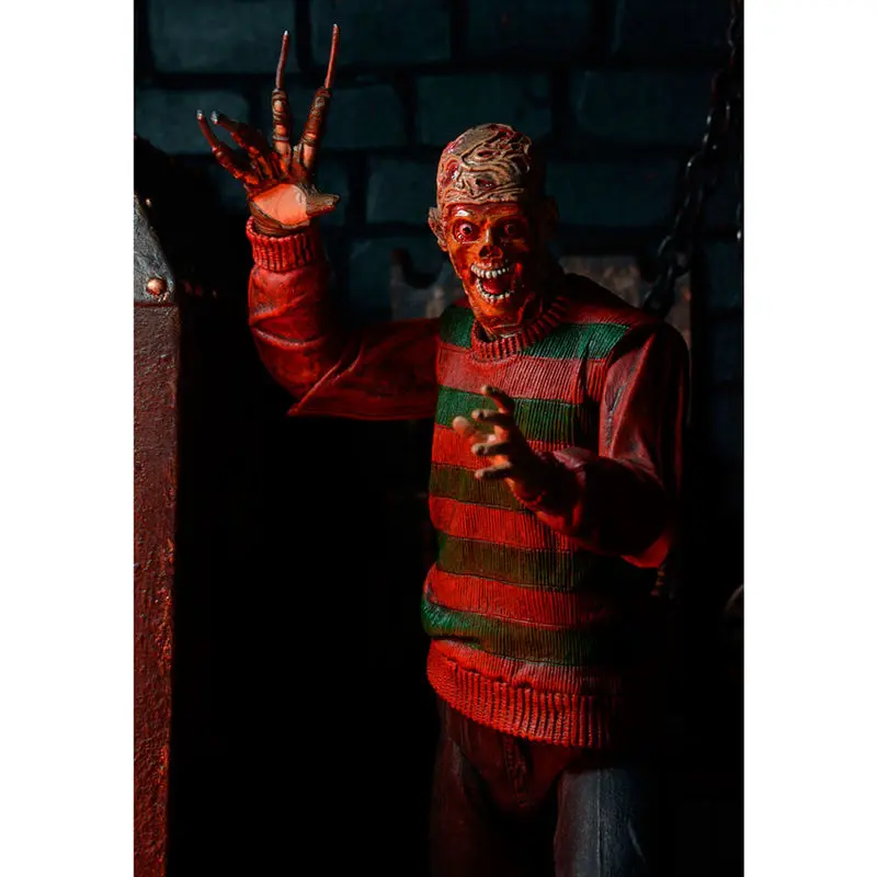 Nightmare on Elm Street Actionfigur 30. Jubiläum ultimative Freddy Krueger 18 cm Produktfoto