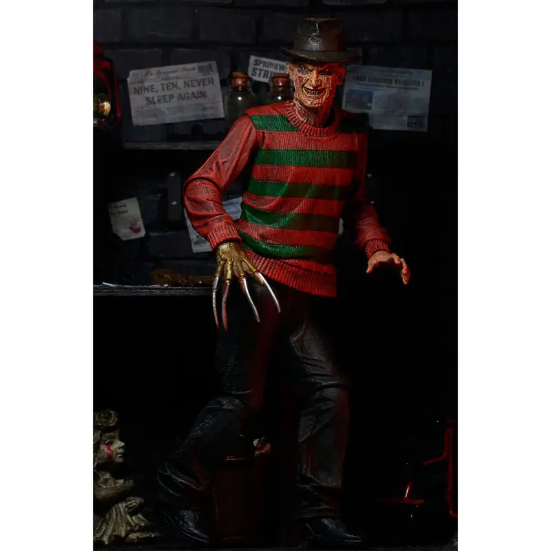 Nightmare on Elm Street Actionfigur 30. Jubiläum ultimative Freddy Krueger 18 cm Produktfoto