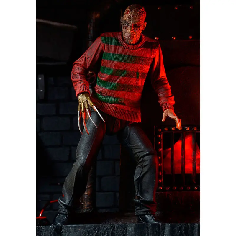 Nightmare on Elm Street Actionfigur 30. Jubiläum ultimative Freddy Krueger 18 cm Produktfoto