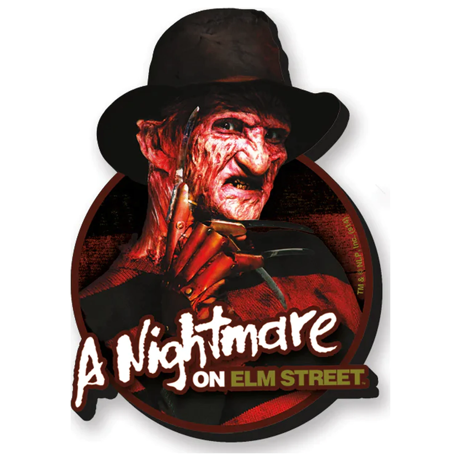 A Nightmare on Elm Street Freddy Chunky Magnet (Großer Magnet) Produktfoto