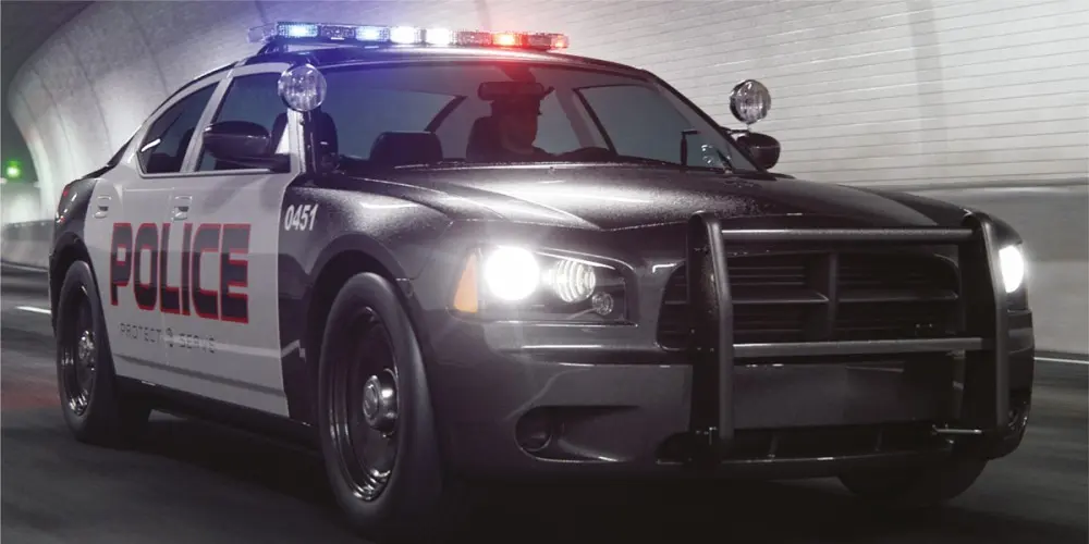 Police Car Badetuch, Strandtuch 70*140cm Produktfoto