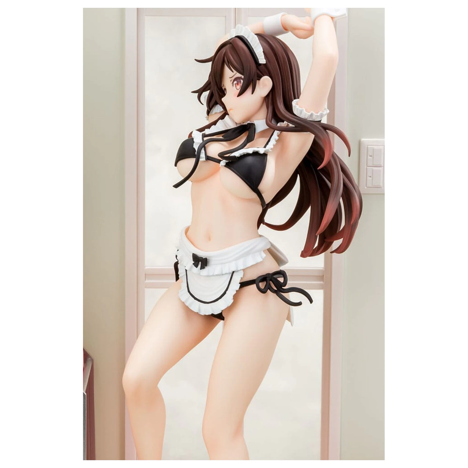 Rent-A-Girlfriend PVC Statue 1/6 Chizuru Mizuhara Maid Bikini zum Umziehen 30 cm Produktfoto