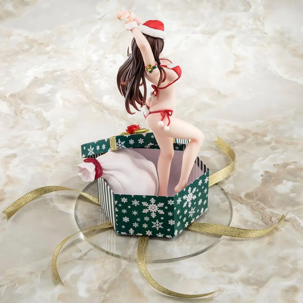 Rent-A-Girlfriend PVC Statue 1/6 Mizuhara Chizuru Santa Bikini de Fuwamoko 2nd Xmas 26 cm termékfotó