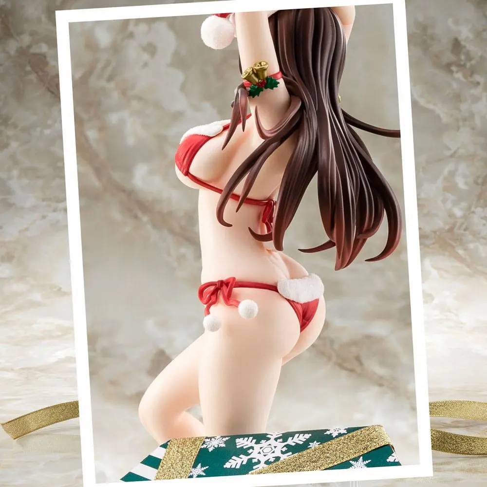 Rent-A-Girlfriend PVC Statue 1/6 Mizuhara Chizuru Santa Bikini de Fuwamoko 2nd Xmas 26 cm termékfotó