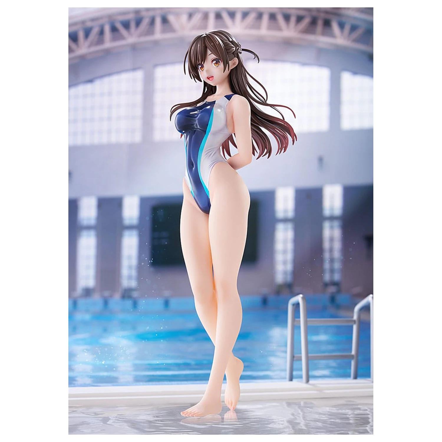 Rent-a-Girlfriend PVC Statue 1/7 Chizuru Mizuhara Light Blue Line Swimwear Ver. 25 cm Produktfoto