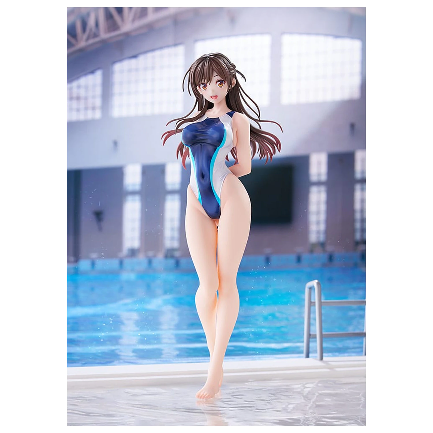Rent-a-Girlfriend PVC Statue 1/7 Chizuru Mizuhara Light Blue Line Swimwear Ver. 25 cm Produktfoto