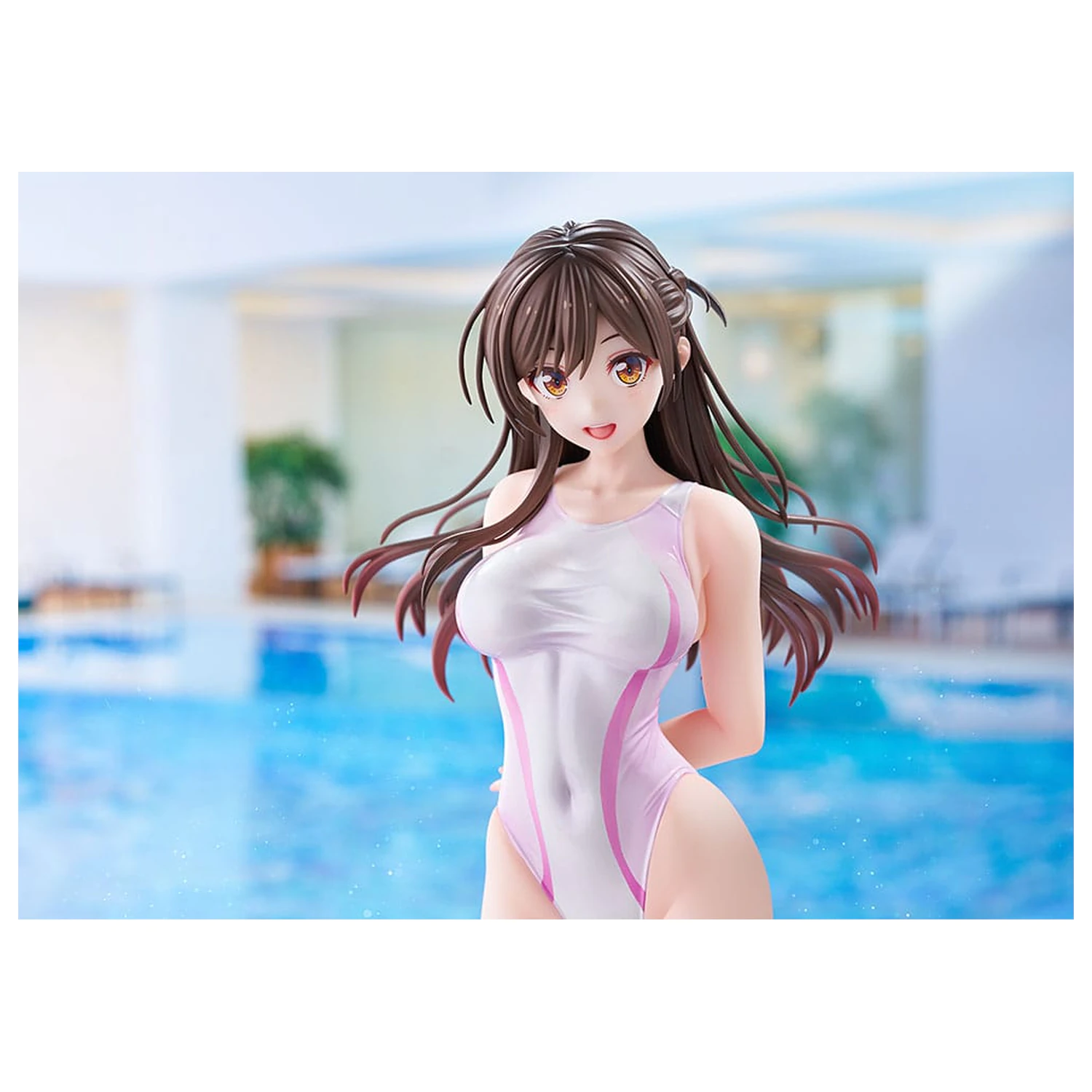 Rent-a-Girlfriend PVC Statue 1/7 Chizuru Mizuhara Pink Line Swimwear Ver. 25 cm Produktfoto