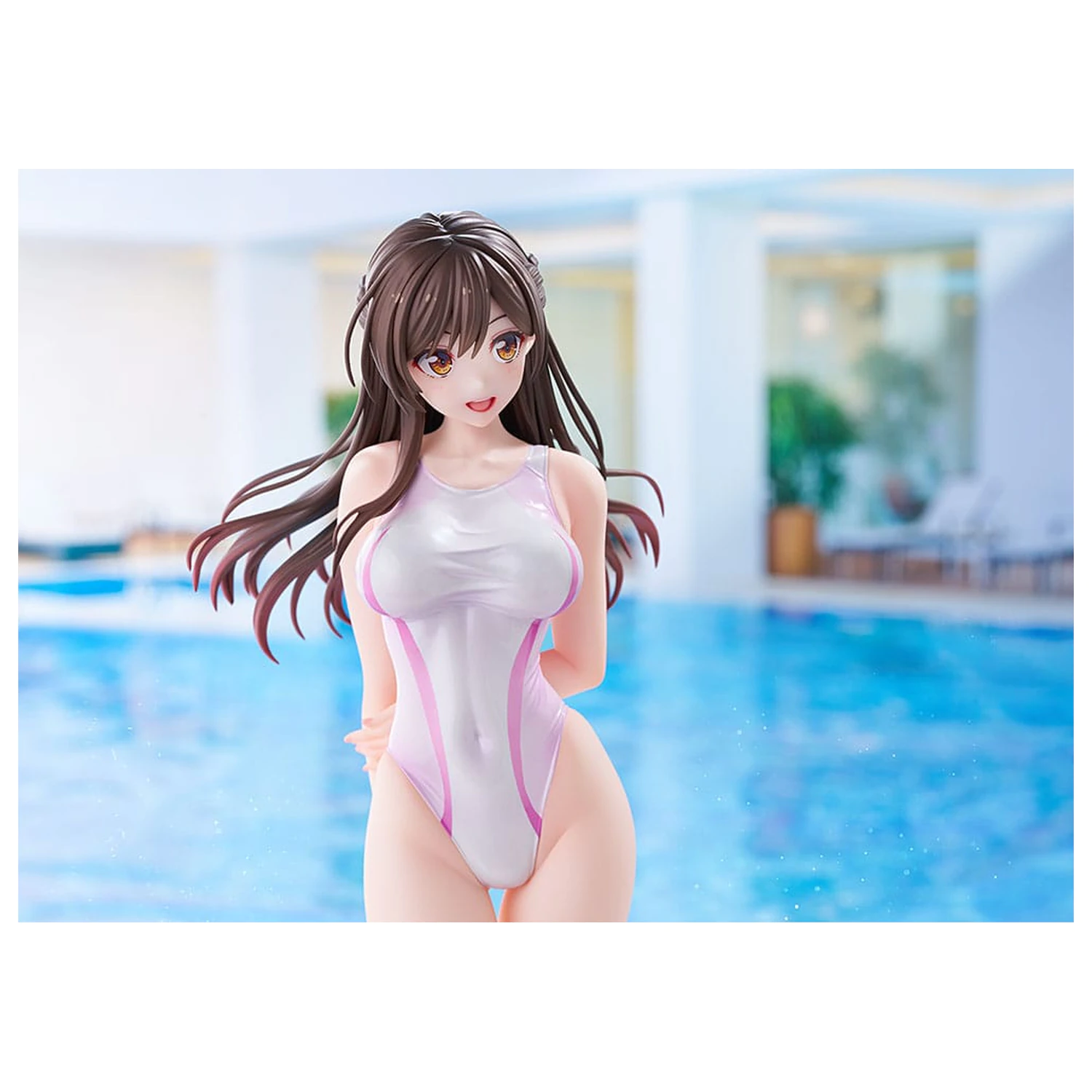 Rent-a-Girlfriend PVC Statue 1/7 Chizuru Mizuhara Pink Line Swimwear Ver. 25 cm Produktfoto
