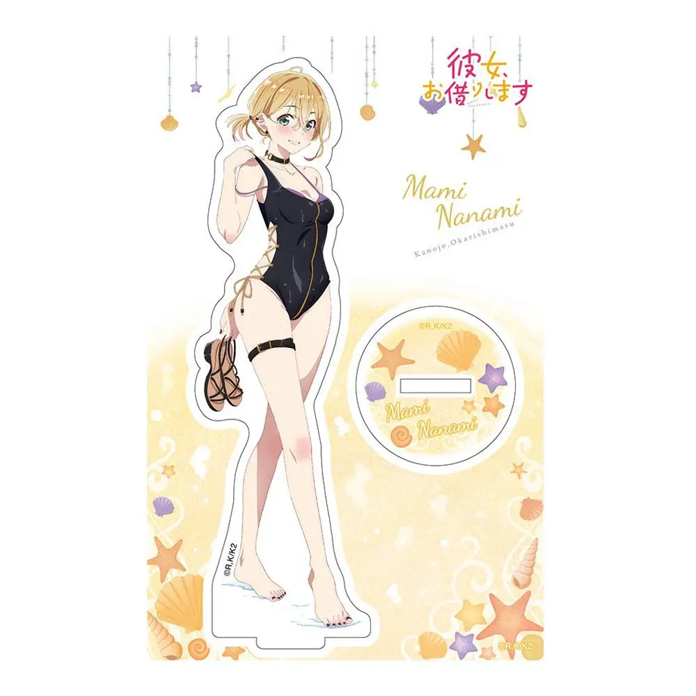 Rent-A-Girlfriend Swimsuit and Girlfriend Acryl Figur Mami Nanami 14 cm termékfotó