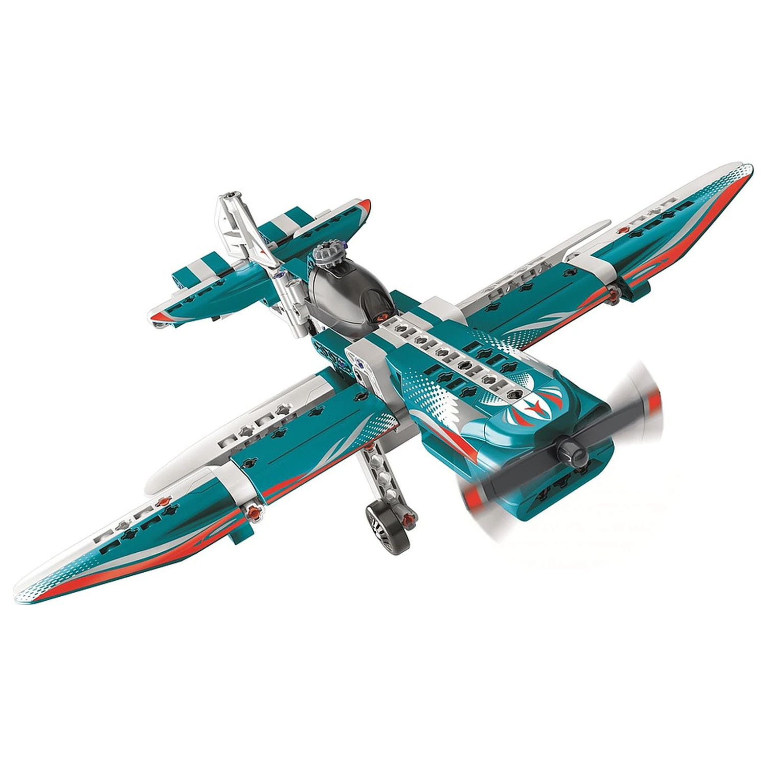 Flugzeuge und Hubschrauber Mechaniker 10 in 1 Bauspielzeug Produktfoto